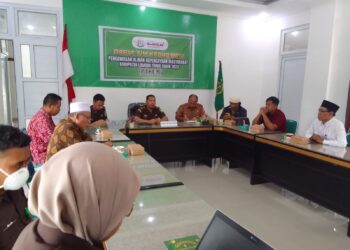 Kegiatan Rapat Koordinasi Tim Pengawasan Aliran Kepercayaan Masyarakat (PAKEM) Kabupaten Lombok Timur