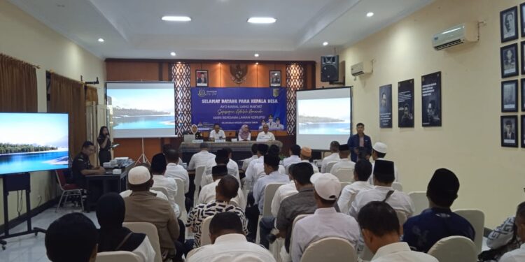“JAGA DANA DESA”, Kejaksaan Negeri Lombok Timur mengadakan Sosialisasi Pencegahan Korupsi