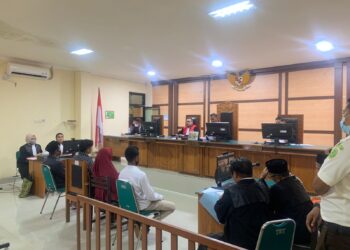 Sidang Kasus Pembunuhan Terdakwa Inisial DRPW & M