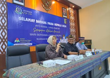 Sosialisasi Kegiatan Jaga Dana Desa Pada Wilayah Kabupaten Lombok Timur (Batch 4)