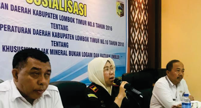 Sosialisasi MBLB Kabupaten Lombok Timur