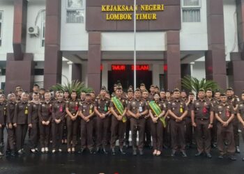 APEL PENETAPAN AGEN PERUBAHAN TAHUN 2025 PADA KEJAKSAAN NEGERI LOMBOK TIMUR