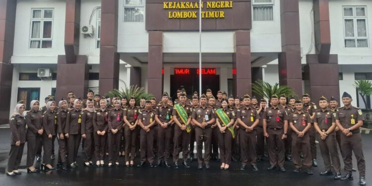APEL PENETAPAN AGEN PERUBAHAN TAHUN 2025 PADA KEJAKSAAN NEGERI LOMBOK TIMUR