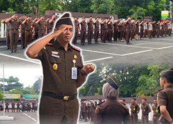 APEL PAGI SELURUH PEGAWAI KEJAKSAAN NEGERI LOMBOK TIMUR