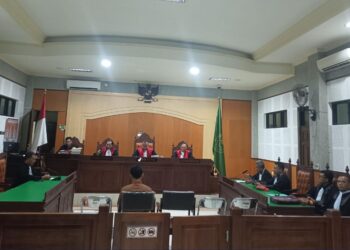 SIDANG PERKARA TINDAK PIDANA KORUPSI KUR BNI TAHUN 2021-2022 ATAS NAMA TERDAKWA R.P. BIN R.