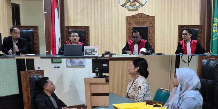 SIDANG PERDATA NOMOR 136 DENGAN AGENDA PUTUSAN SELA DI PENGADILAN NEGERI SELONG