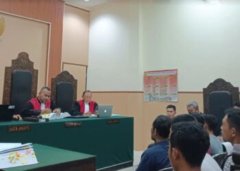 SIDANG PERKARA TINDAK PIDANA KORUPSI KUR BNI TAHUN 2021-2022 ATAS NAMA TERDAKWA R.P. BIN R.