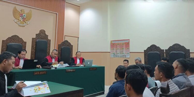 SIDANG PERKARA TINDAK PIDANA KORUPSI KUR BNI TAHUN 2021-2022 ATAS NAMA TERDAKWA R.P. BIN R.