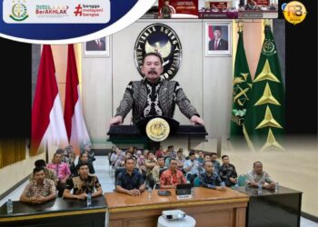 KUNJUNGAN KERJA VIRTUAL JAKSA AGUNG REPUBLIK INDONESIA