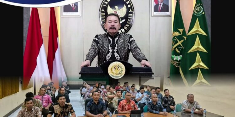 KUNJUNGAN KERJA VIRTUAL JAKSA AGUNG REPUBLIK INDONESIA