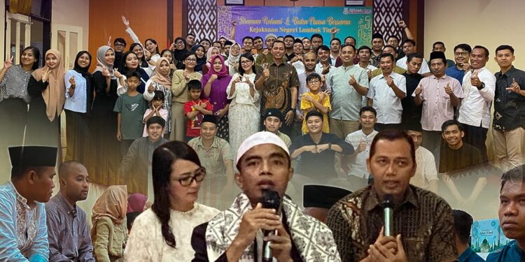 SIRAMAN ROHANI DAN BUKA PUASA BERSAMA KELUARGA BESAR KEJAKSAAN NEGERI LOMBOK TIMUR